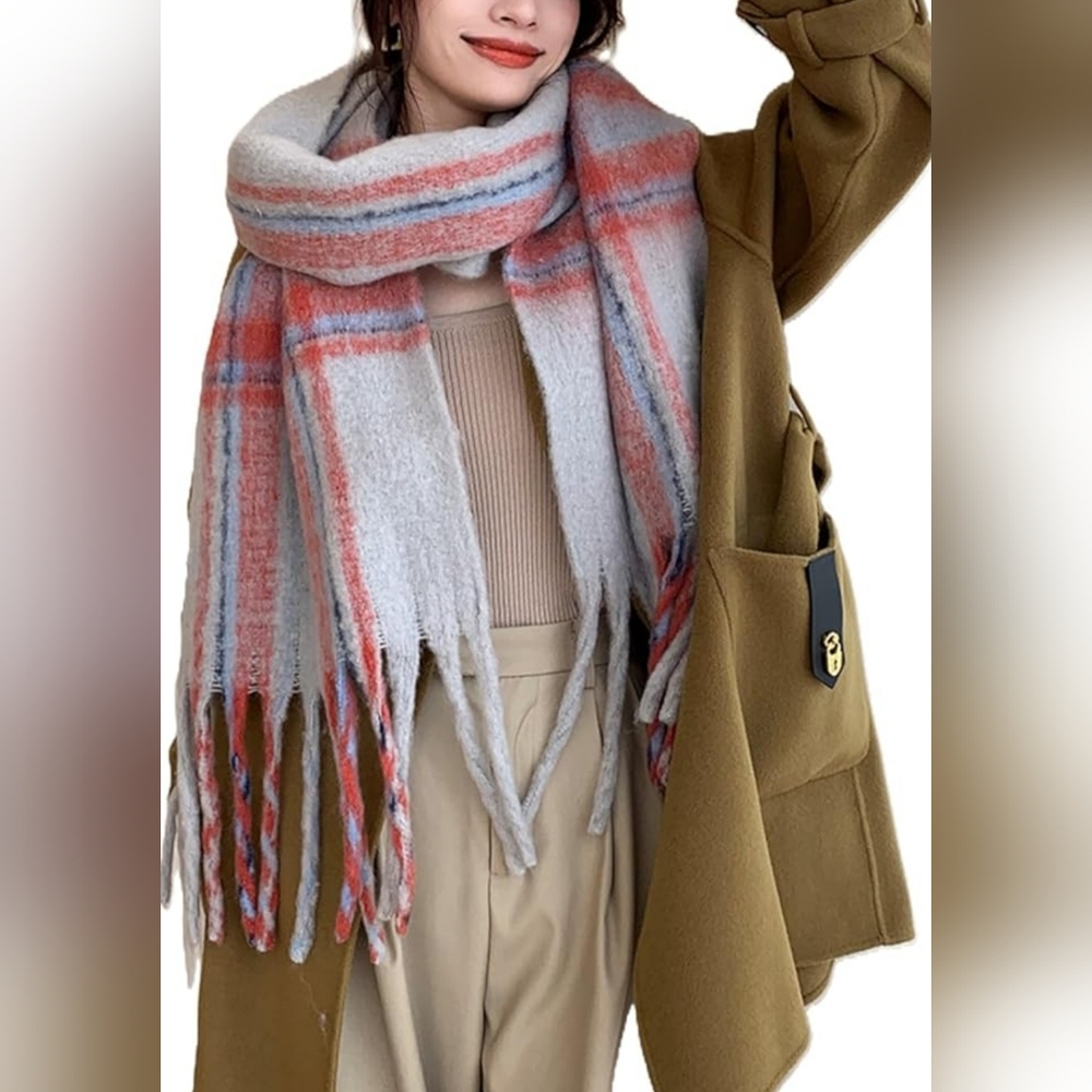 Wander Agio Winter Women Warm Scarf Long Shawl‎